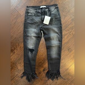 NWT- KanCan Charcoal Denim Jeans
